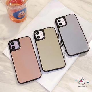 iPhone 12 Pro Max Ins CASETiFY Mirror Case iPhone 8plus 7plus 8 7 11 Pro Max 12 mini iPhone 6 6s Plus XR X XS MAX 11Pro Max Makeup mirror Fashion Phone Cover