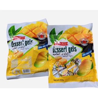 Kẹo dẻo xoài Thailand( DESSERT GELS MANGO FLAVOR) 358gram