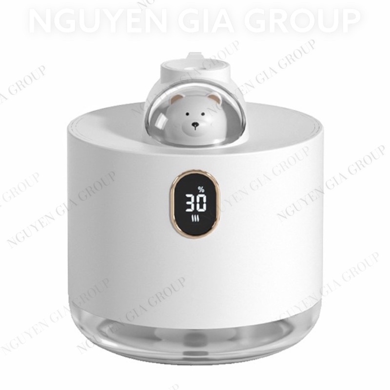 Máy xông tinh dầu phòng ngủ không dây 500ml kiêm đèn phòng ngủ, máy phun sương, máy tạo độ ẩm tại Nguyễn Gia group Q5