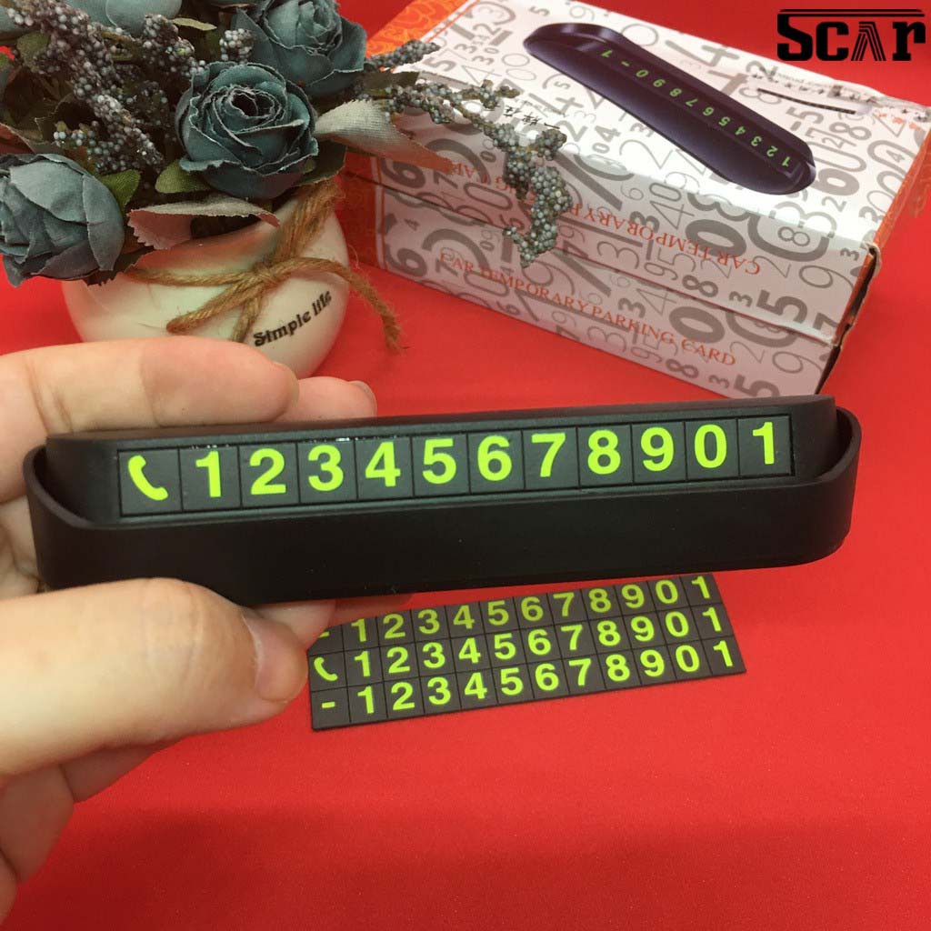 [Rẻ và Tốt] Bảng ghi số điện thoại gắn Taplo xe hơi | BigBuy360 - bigbuy360.vn