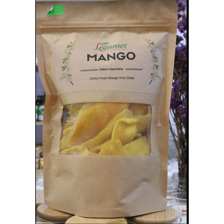 Xoài Sấy dẻo không đường 500g Dried Mangos