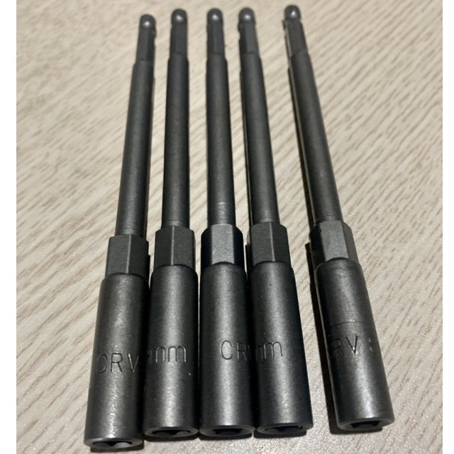 Đầu khẩu vặn ốc chuôi lục giác 8mm đến 10mm dài 150mm
