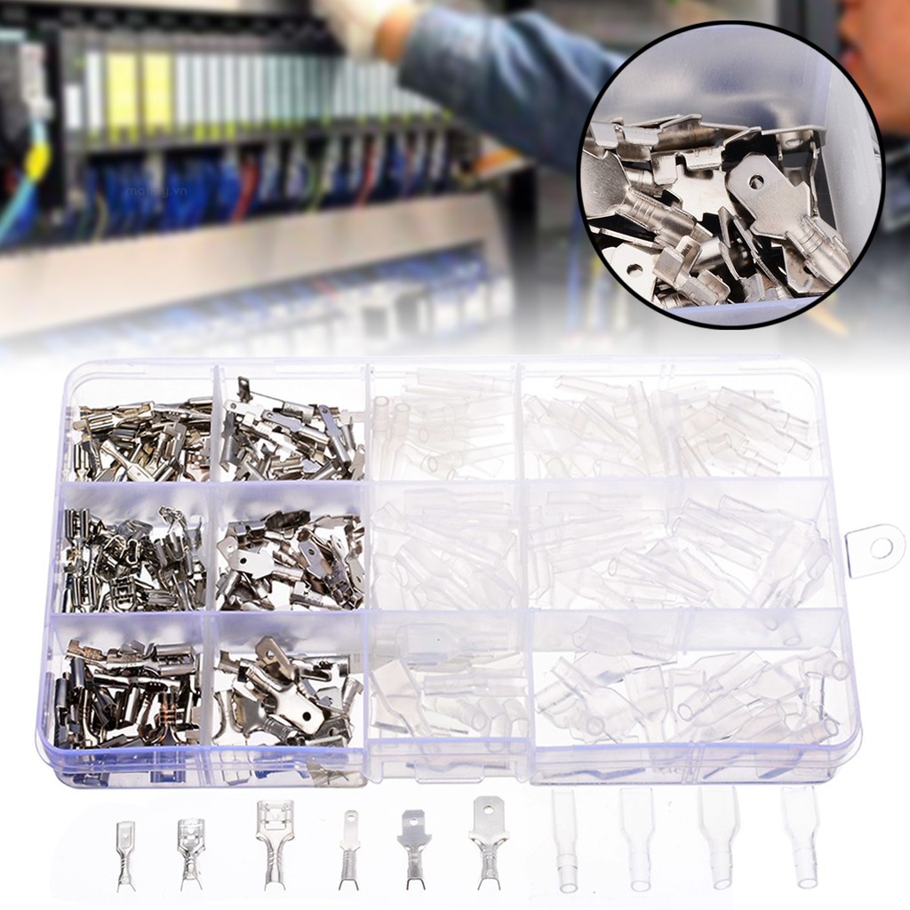Bộ 270 Đầu Nối Dây Cáp Cách Điện