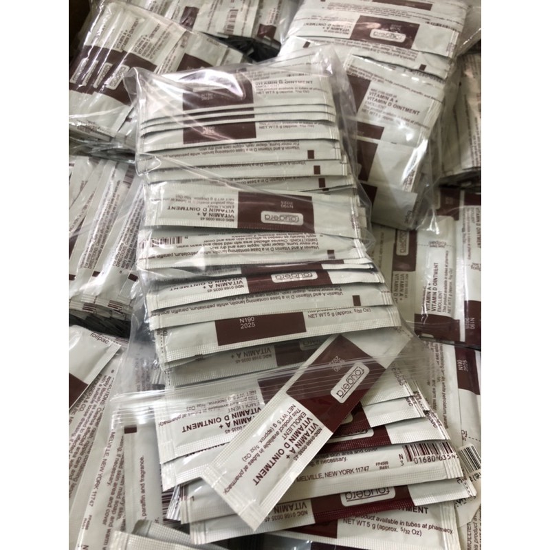 ComBo Dưỡng Môi Vitamin AD 100 Gói | BigBuy360 - bigbuy360.vn