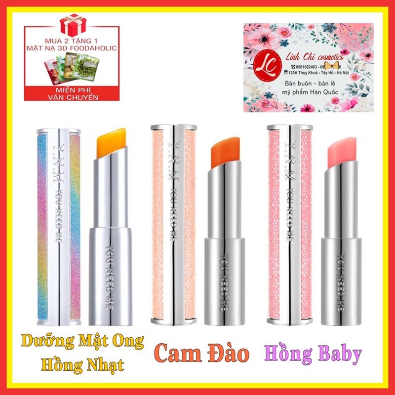 Son Dưỡng YNM Rainbow Honey Lip Balm