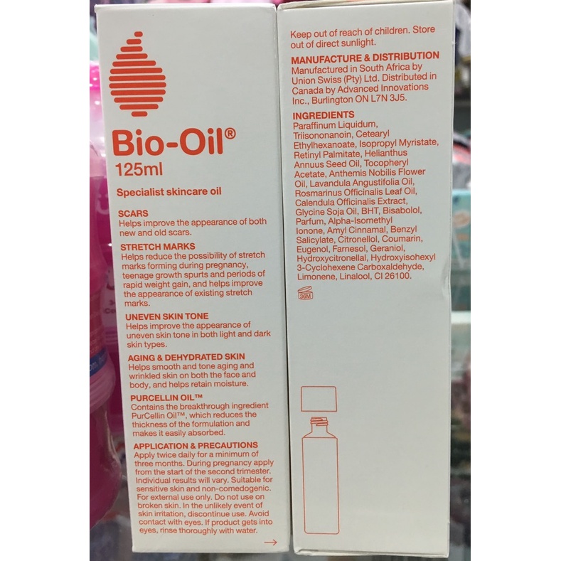Tinh dầu giảm rạn da mờ sẹo cho mẹ bầu, mẹ sau sinh Bio oil 125 ml  Mya Cosmetic