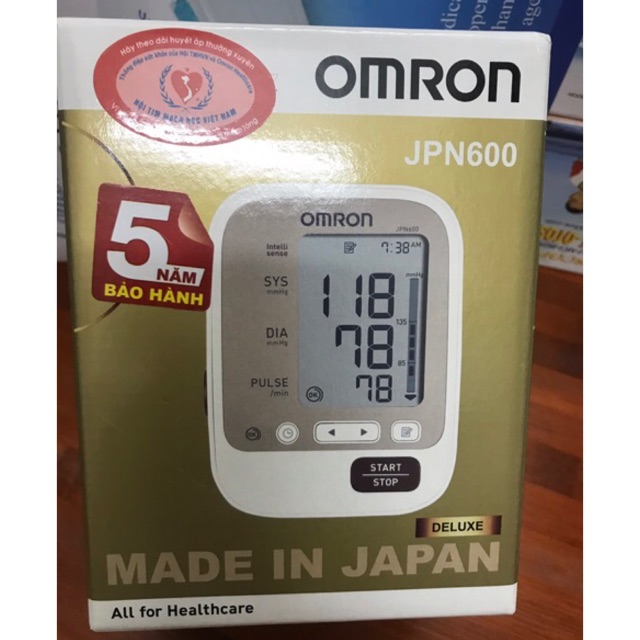 Máy đo huyết áp Omron JPN600 MADE IN JAPAN