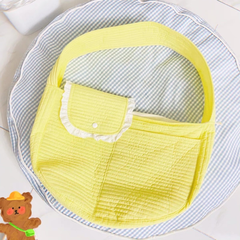 [Mẫu mới] Túi vận chuyển cho chó mèo Ulzzang phong cách Hàn Quốc  siêu to cực xinh