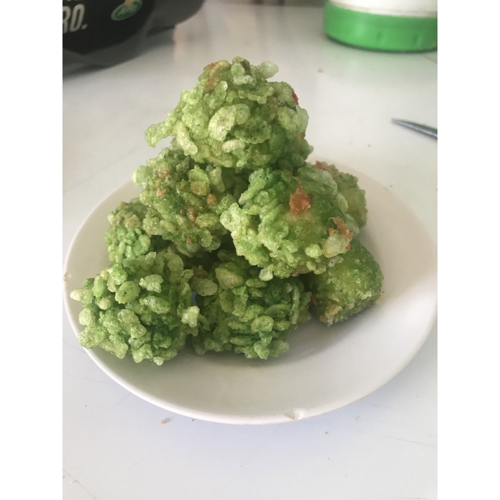 Phô Mai Viên, Phô Mai Viên Cốm Xanh viên siêu to 35 viên 1 khay