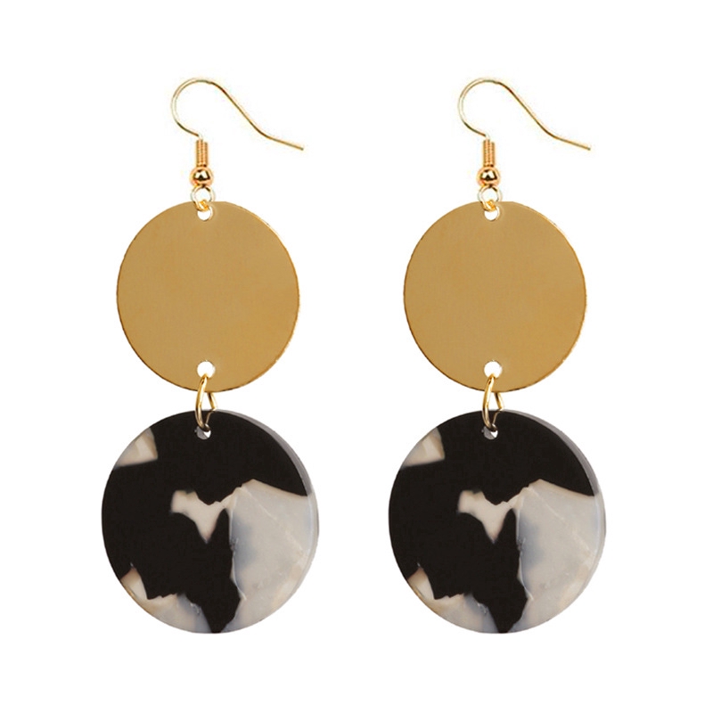 Bông tai kim loại nhiều hình dáng độc đáo