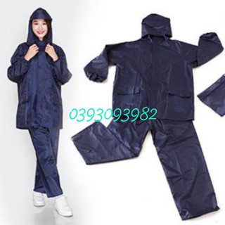 Áo mưa vải dù chống thấm giá rẻ