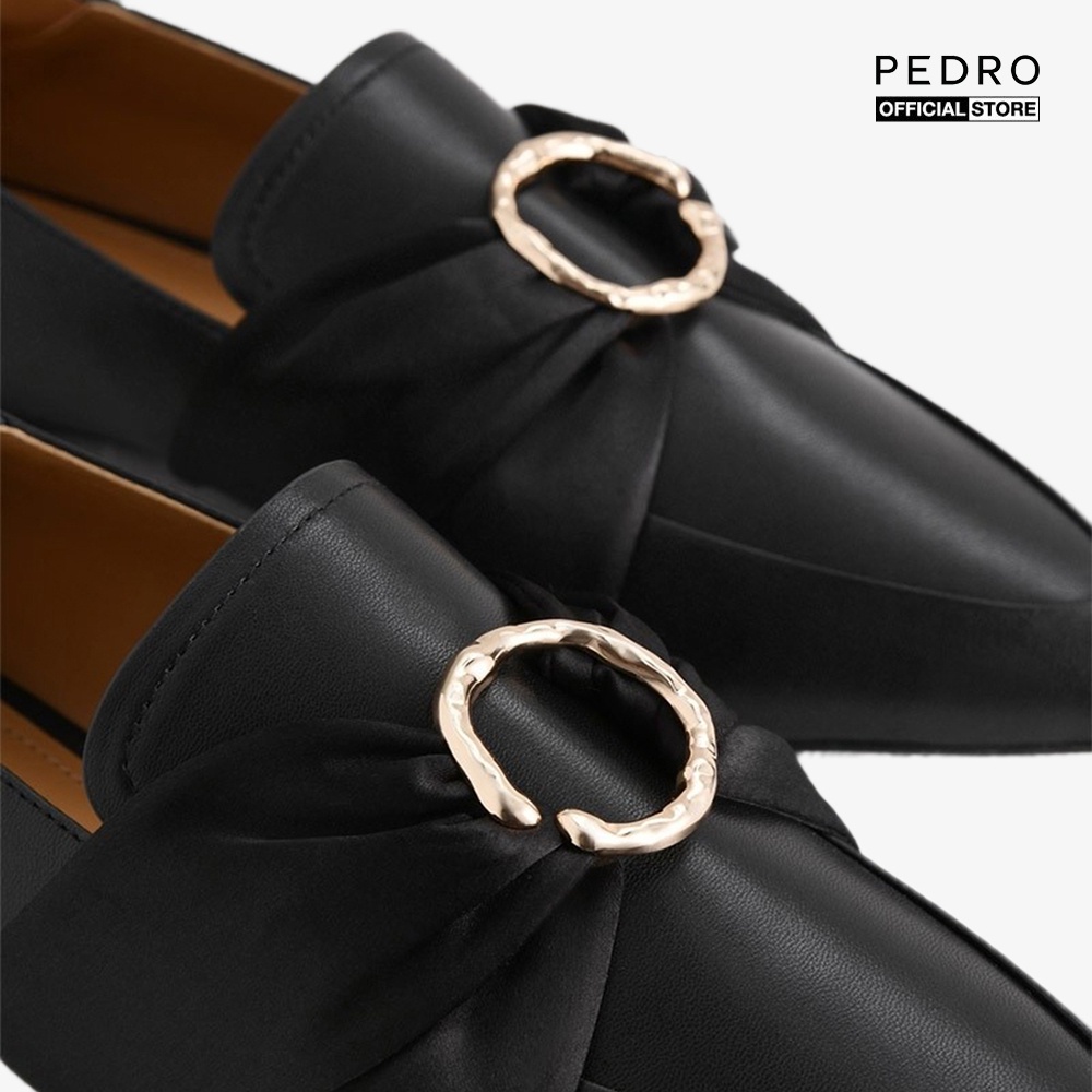 PEDRO - Giày đế bệt nữ mũi nhọn Twill Detailing PW1-65580009-01