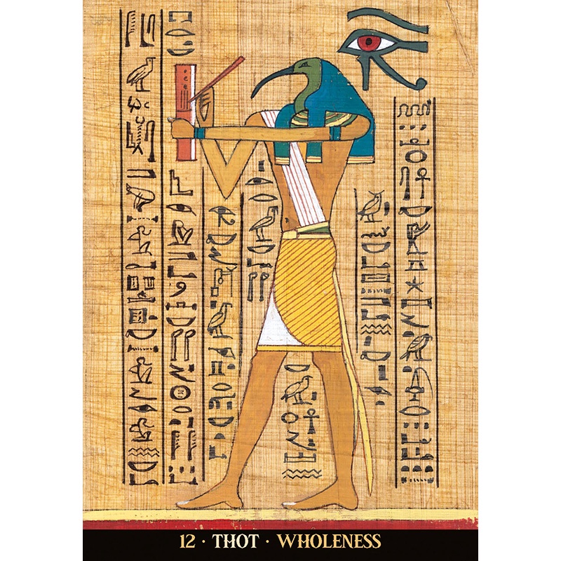 Bộ Bài Egyptian Gods Oracle Cards (Mystic House Tarot Shop) - Bài Gốc Authentic Chính Hãng 100%
