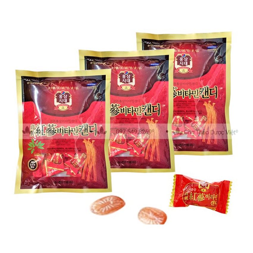 Kẹo hồng sâm Hàn Quốc - Chợ Thảo Dược Việt