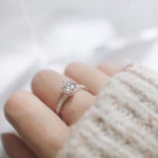 Nhẫn bạc nữ nhẫn bạc 925 Quin Ring