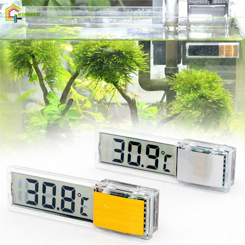 🎉TG Đo nhiệt độ điện tử kỹ thuật số LCD 3D đa chức năng Đồng hồ đo nhiệt độ bể cá