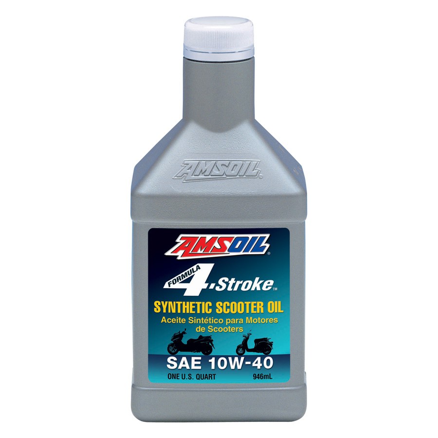 Nhớt Amsoil 10W40 Scooter 4 Stroke chuyên dùng cho xe tay ga cao cấp