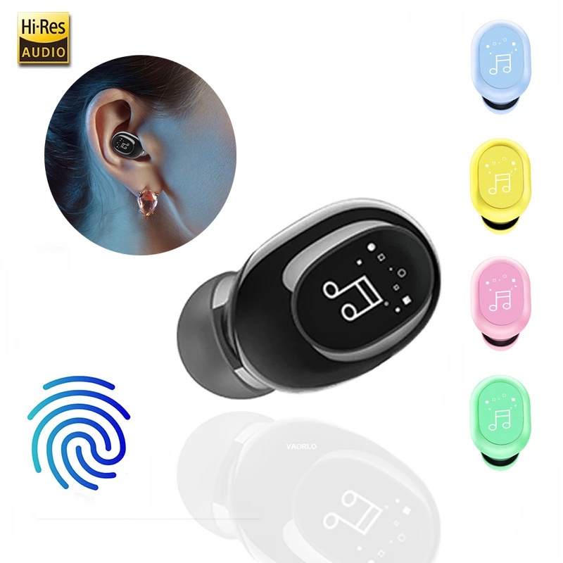 Tai Nghe Bluetooth Không Dây F911 Loại Bỏ Tiếng Ồn / Âm Thanh Nổi Mini Có Mic Rảnh Tay