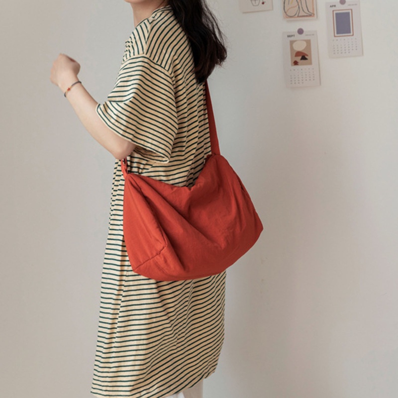 Túi Đeo Chéo Vai Bằng Nylon Có Dây Đeo Tùy Chỉnh Thời Trang Cho Nữ Sa