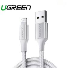Cáp Sạc iPhone và truyền dữ liệu cho Iphone, Ipad, Ipod 1M Ugreen 30584 Cao Cấp, Vỏ Dù Siêu Bền- Hàng chính hãng