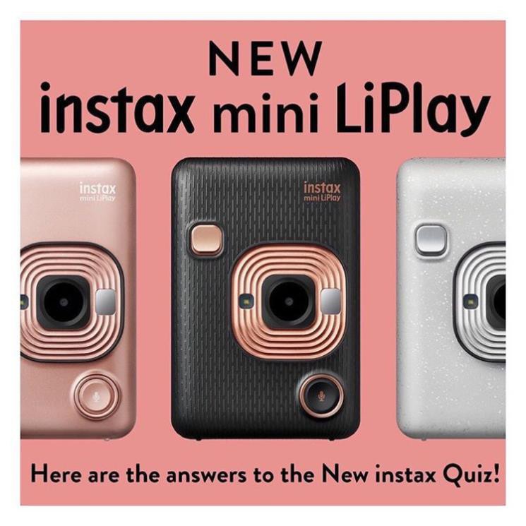 Máy ảnh chụp lấy ngay Instax Mini LiPlay (Chính Hãng- Mới 100%)