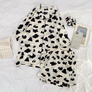 Set pyjama 3 chi tiết ( hình thật shop chụp)