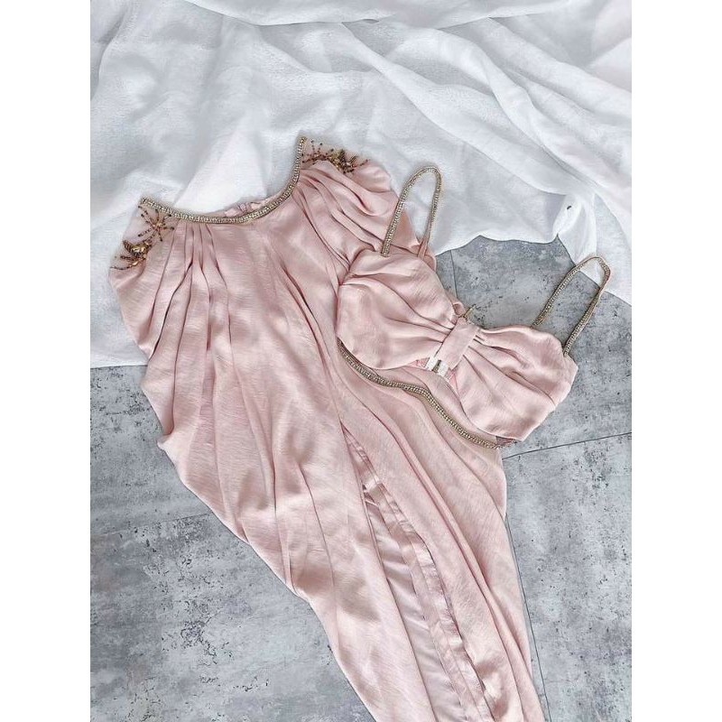 Sét đầm 2 dây thiết kế sexy