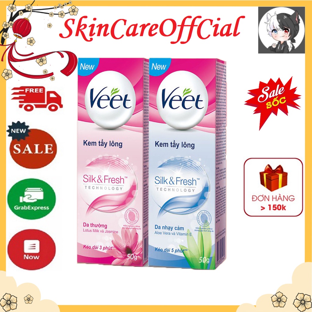 Kem Tẩy Lông Veet Pháp 100ml