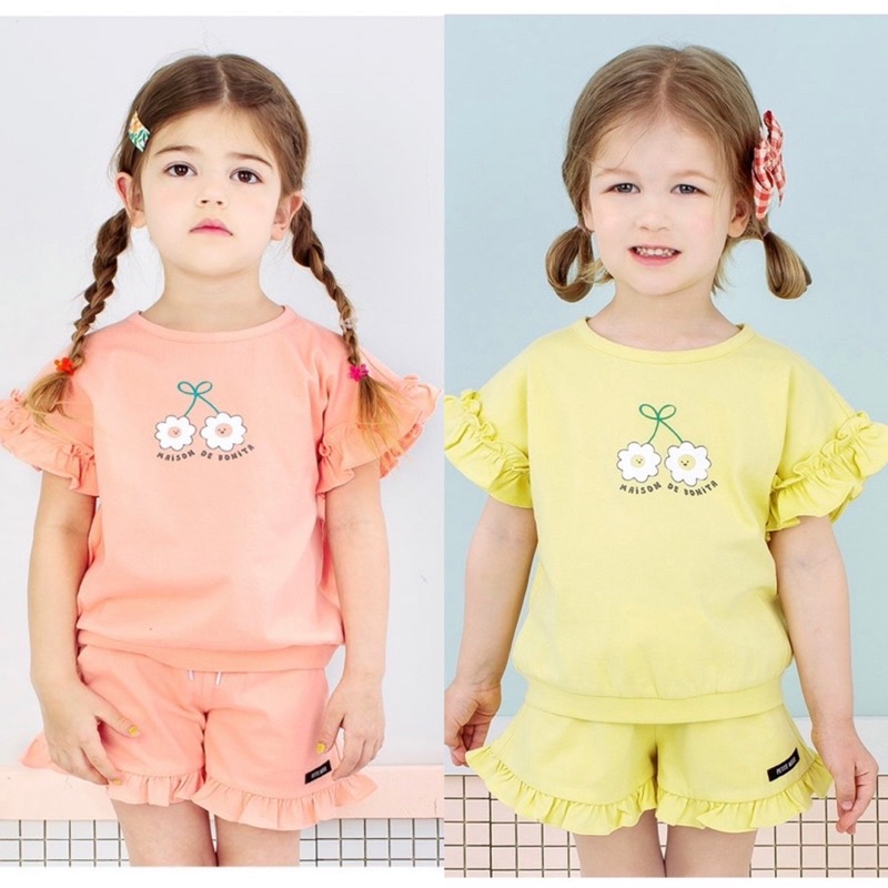 Set Petite Mieux VN xuất Hàn dư xịn cho bé gái