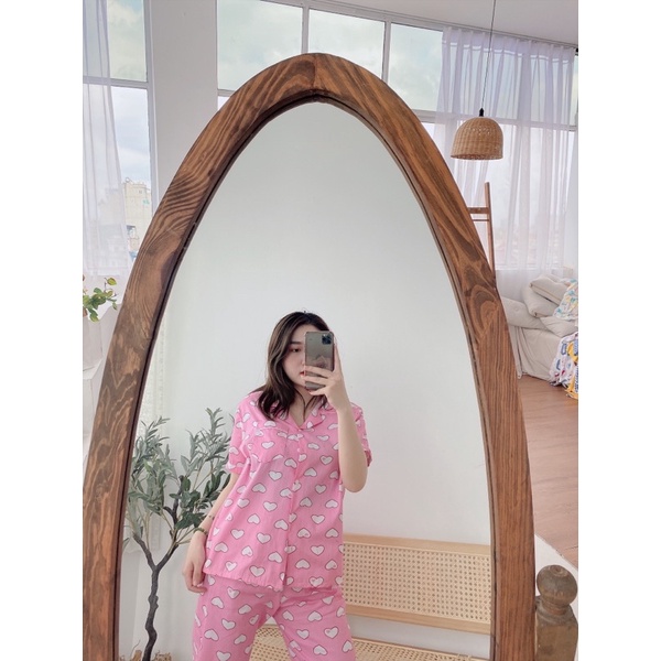 BỘ PIJAMA / PIZAMA THÔ TAY CỘC QUẦN DÀI CHẤT CỰC ĐỈNH [ NHIỀU MÀU ĐƯỢC CHỌN MÀU ] | BigBuy360 - bigbuy360.vn