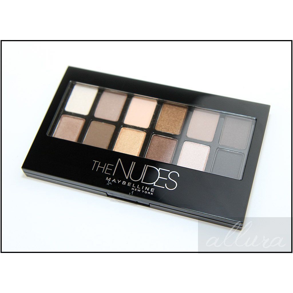 MAYBELLINE- BẢNG MÀU MẮT MÀU NUDES PALETTE