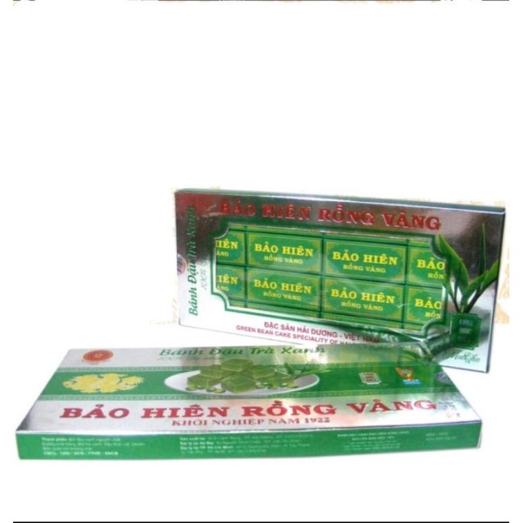 Bánh Đậu Trà Xanh Bảo Hiên Rồng Vàng