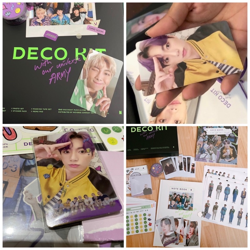 Bộ ảnh Deco Kit BTS