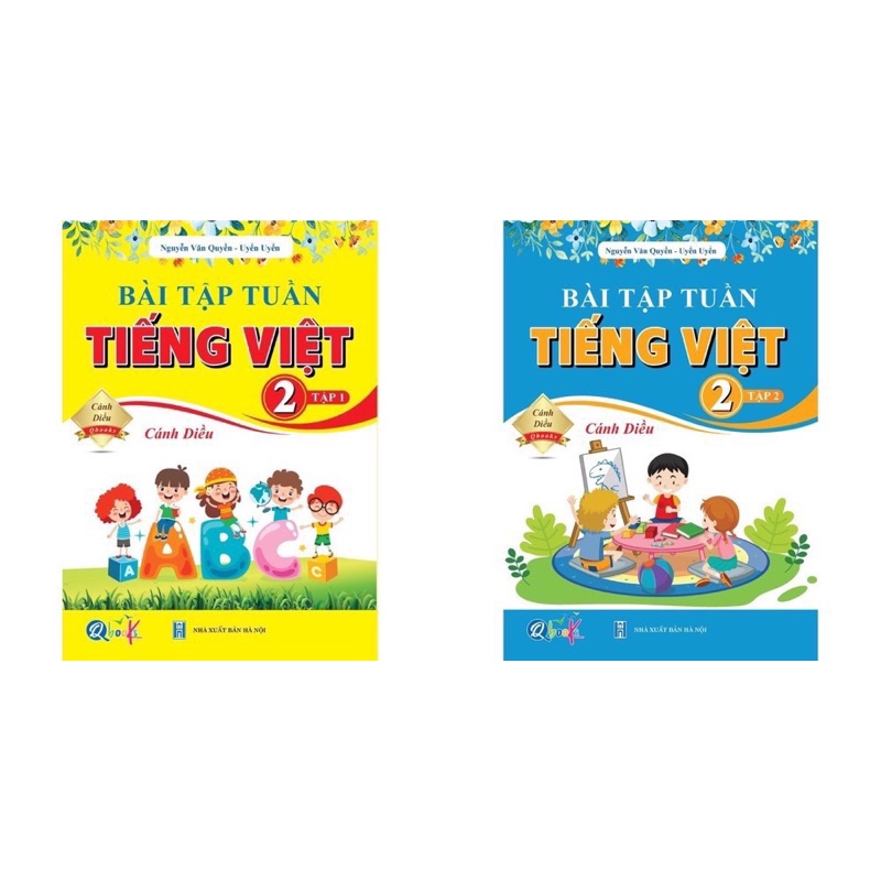 Sách - (Combo 2 tập) Bài Tập Tuần Tiếng Việt 2 - Cánh Diều