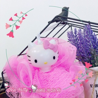 BÔNG TẮM 3D HELLO KITTY