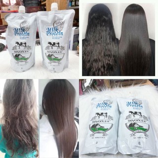Thuốc Duỗi Tóc Phục Hồi Cho Tóc Hư Tổn Seyork Milk Protein