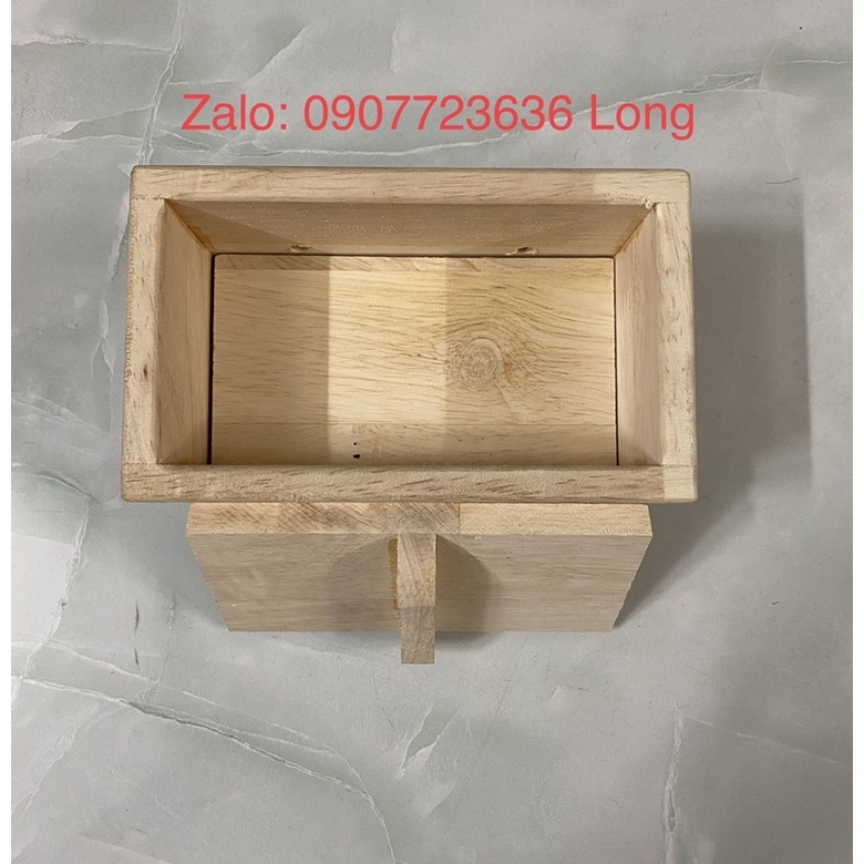 Khuôn làm đậu phụ/đậu hủ bằng gỗ tự nhiên cao cấp