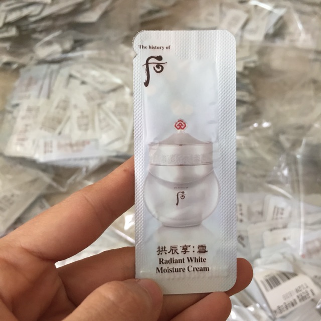 30 gói kem whoo dưỡng trắng mờ thâm nám