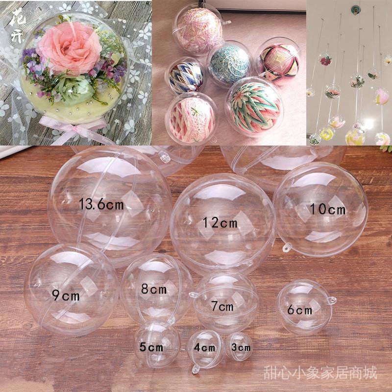 Quả Bóng Nhựa Acrylic Trong Suốt Kích Thước Lớn Dùng Để Trang Trí