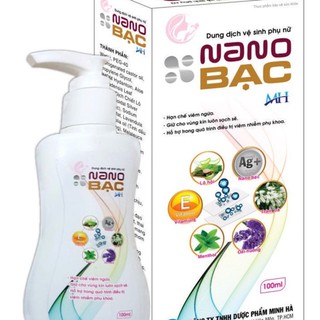 DUNG DỊCH VỆ SINH PHỤ NỮ NANO BẠC - 100ML