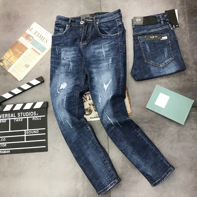 QUẦN JEAN DÀI NAM, Form Slim Fit cao cấp QN213