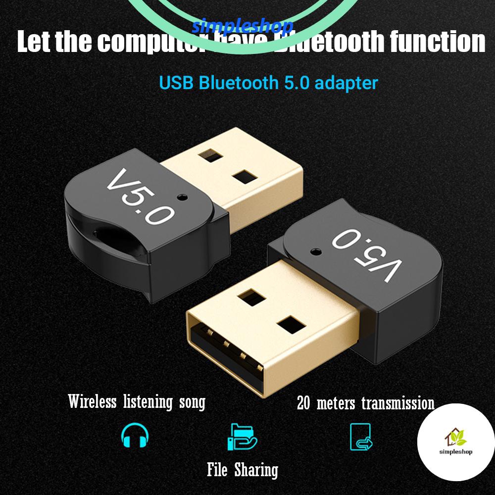 ❀SIMPLE❀ Stereo New Converter Wireless Audio High Speed USB Bluetooth 5.0 Adapter