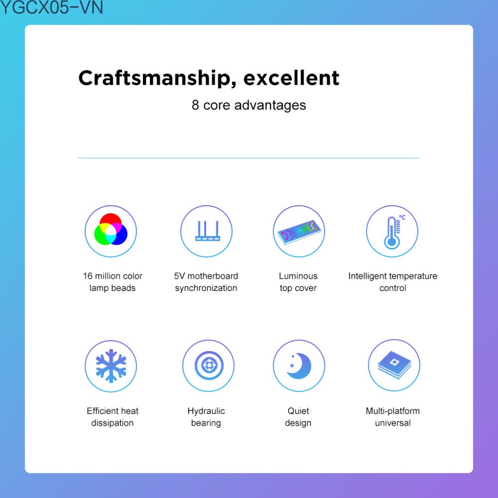 Quạt Tản Nhiệt Cpu Coolmoon X400 4pin Sata 4 Ống Đồng 5v 3pin Argb Cho Intel / Amd | BigBuy360 - bigbuy360.vn