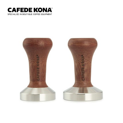 Cafede Kona_Tamper Nén Cafe Tay Gỗ 51/58mm