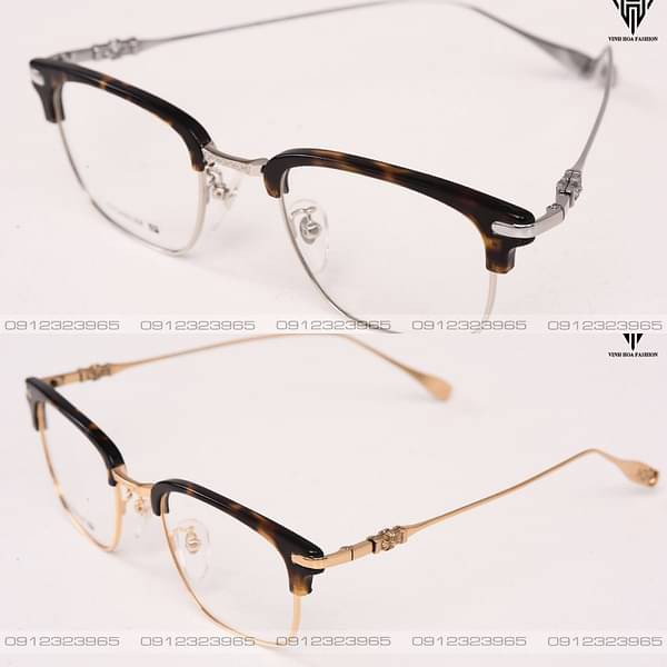 Gọng kính Nam thời trang cao cấp Chrome Hearts BETTYLOUT
