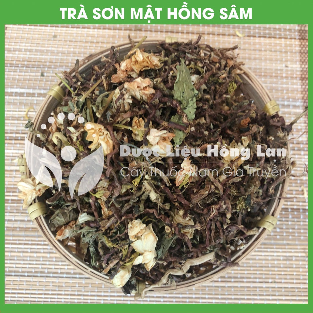 TRÀ SƠN MẬT HỒNG SÂM khô đóng gói 1kg - congtyduoclieuhonglan