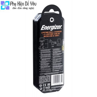 Sạc Energizer Lifetime Warranty AC2BEULCMM