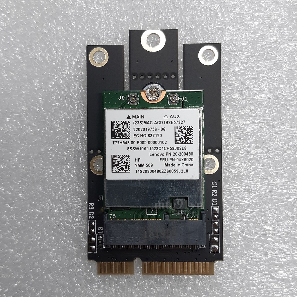 Adapter Chuyển Card WiFi Laptop NGFF / M.2 Sang mini pci-e (mpcie)