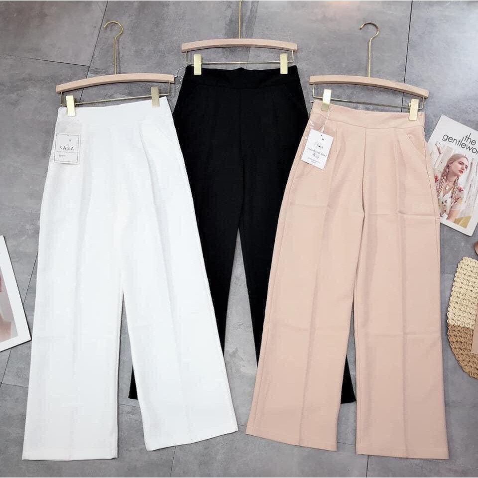 Quần Ống Rộng Lên Dáng Siêu Hack Chân 💕 Quần Culottes