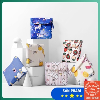 Túi Vải Đựng Băng Vệ Sinh 💝GÓC CHỊ EM💝 Túi Đa Năng Đựng BVS Trong Ngày Dâu Rụng